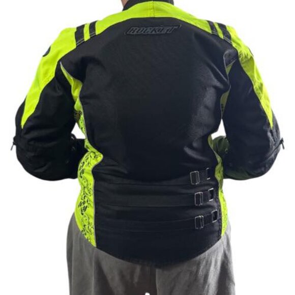 XL ladies Joe Rocket motorcycle jacket, removable armor/pads - Picture 2 of 2